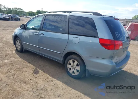 2004 Toyota Sienna Le z USA, uszkodzony, nr VIN 5TDZA23C14S022565